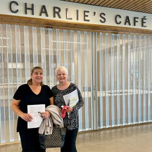 Charlie's Café Opens at GHC